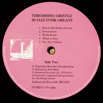 Throbbing Gristle : 20 Jazz Funk Greats (LP, Album, Ltd, RE, RM)