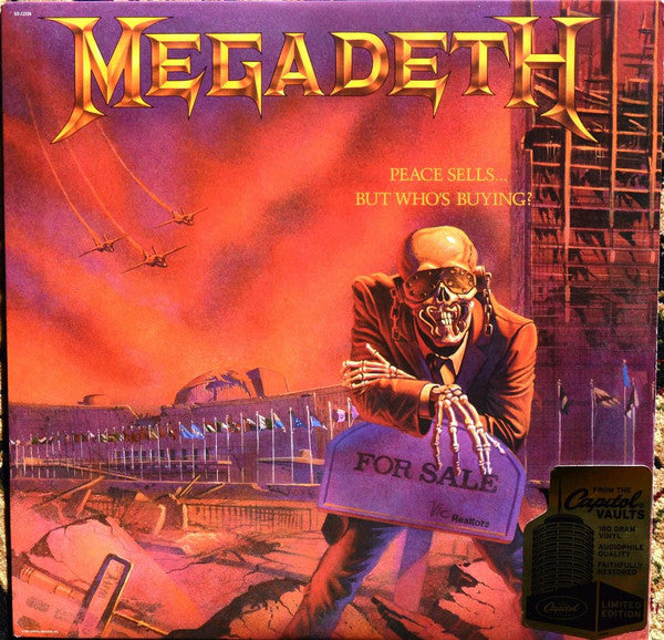 Megadeth : Peace Sells... But Who's Buying? (LP, Album, Ltd, RE, 180)