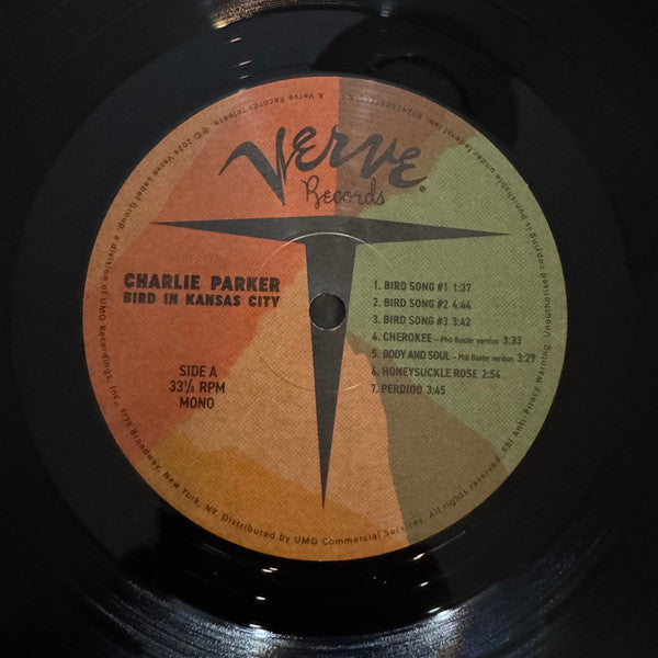Charlie Parker : Bird In Kansas City (LP, Mono)