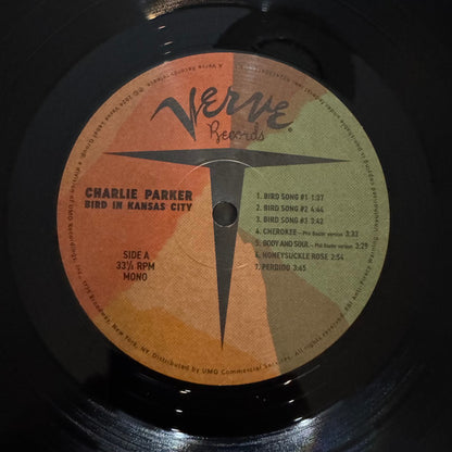 Charlie Parker : Bird In Kansas City (LP, Mono)