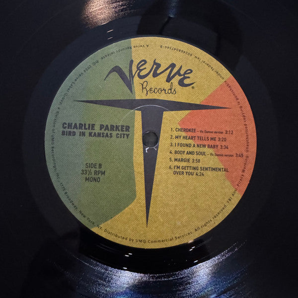 Charlie Parker : Bird In Kansas City (LP, Mono)