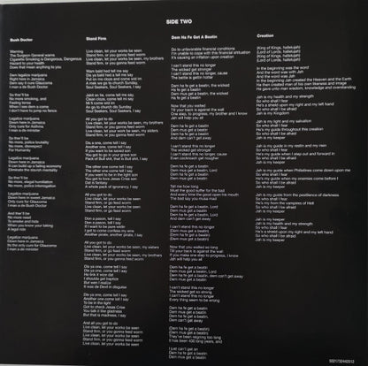 Peter Tosh : Bush Doctor (LP, Album, Ltd, RE, Red)