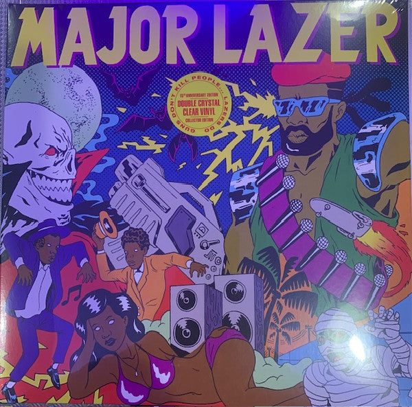 Major Lazer : Guns Don't Kill People... Lazers Do (2xLP, Album, Ltd, RE, Cry)