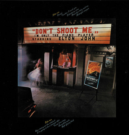 Elton John : Don't Shoot Me I'm Only The Piano Player (LP, Album, Ltd, RE, Red)