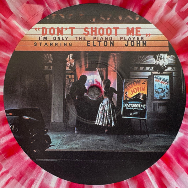 Elton John : Don't Shoot Me I'm Only The Piano Player (LP, Album, Ltd, RE, Red)