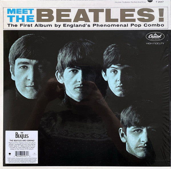 The Beatles : Meet The Beatles! (LP, Album, Mono, RE, 180)