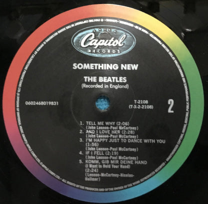 The Beatles : Something New (LP, Album, Mono, RE)