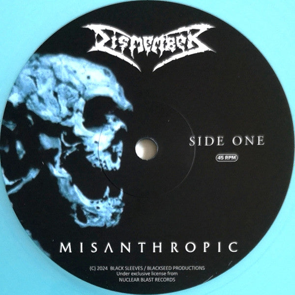 Dismember : Misanthropic (12", EP, Ltd, RE, RM, Blu)