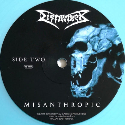 Dismember : Misanthropic (12", EP, Ltd, RE, RM, Blu)