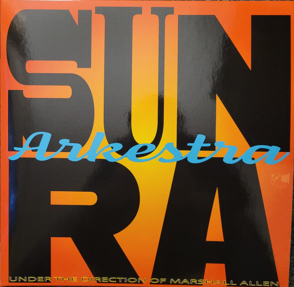 The Sun Ra Arkestra Under The Direction Of Marshall Allen : Lights On A Satellite (LP, Album, Ltd, Ora + LP, Album, Ltd, Mag)