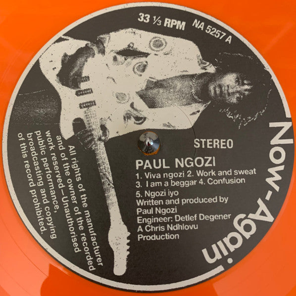 Paul Ngozi : Viva Ngozi (LP, Album, RSD, Ltd, RE, Ora)