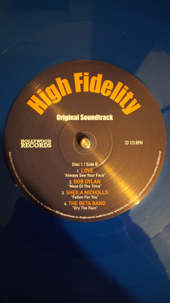 Various : High Fidelity (Original Soundtrack) (2xLP, RSD, Comp, Ltd, RE, Blu)