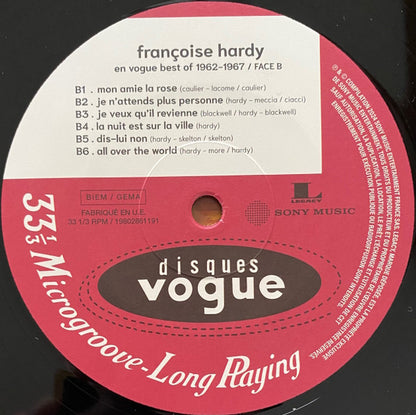 Françoise* : Françoise Hardy En Vogue (Best Of 1962-1967) (2xLP, Comp, RM)