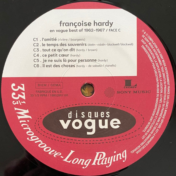 Françoise* : Françoise Hardy En Vogue (Best Of 1962-1967) (2xLP, Comp, RM)