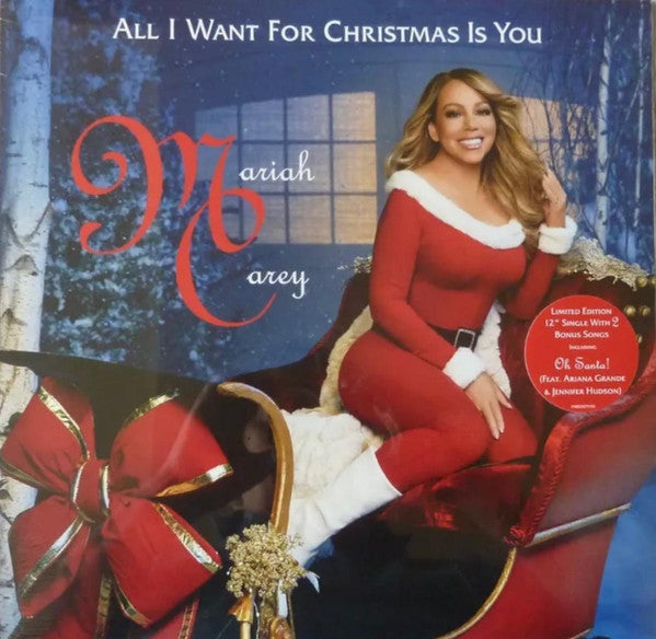 Mariah Carey : All I Want For Christmas Is You (12", Ltd, RE, S/Edition, 30t)