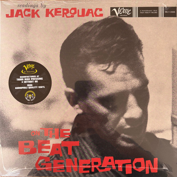 Jack Kerouac : Readings By Jack Kerouac On The Beat Generation (LP, Mono, RE)