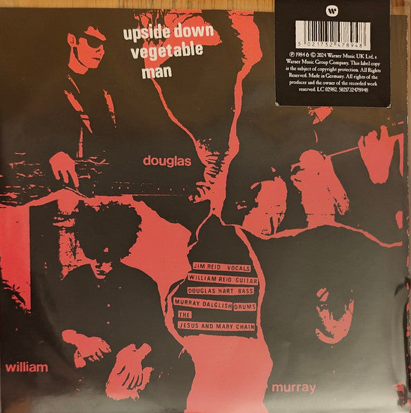 The Jesus And Mary Chain : Upside Down / Vegetable Man (7", Single, RE, 40t)