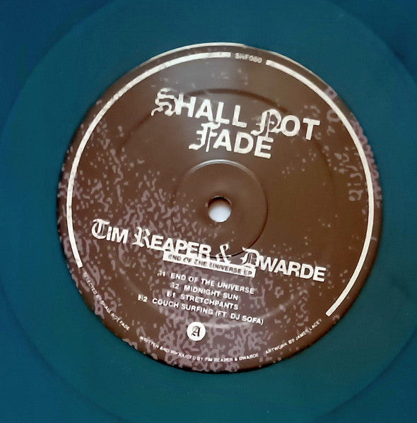 Tim Reaper & Dwarde : End Of The Universe EP (12", EP, RP, Blu)