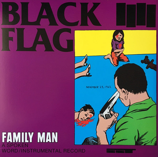 Black Flag : Family Man (LP, Album, RP)