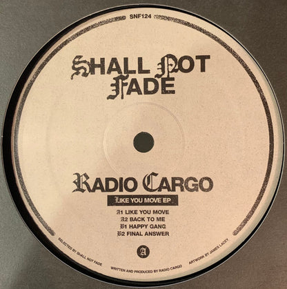 Radio Cargo : Like You Move EP (12", EP)