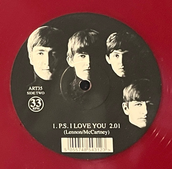 The Beatles : Love Me Do (10", Shape, Ltd, Unofficial, Red)