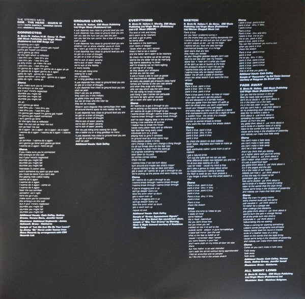 Stereo MC's : Connected (LP, Album, RE, 180)