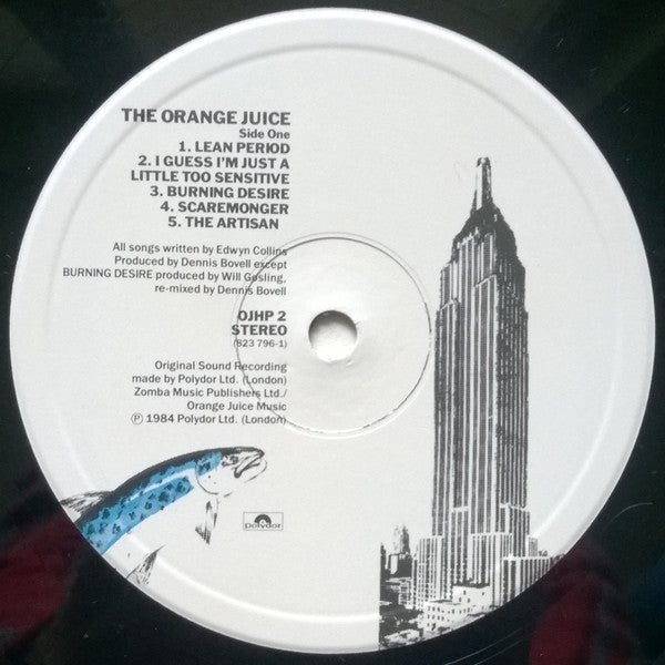Orange Juice (3) : The Orange Juice (LP, Album)
