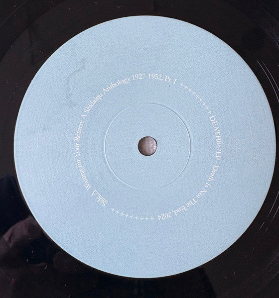Various : Waiting for Your Return: A Shidaiqu Anthology 1927-1952, Pt. I (LP, Comp, RE)