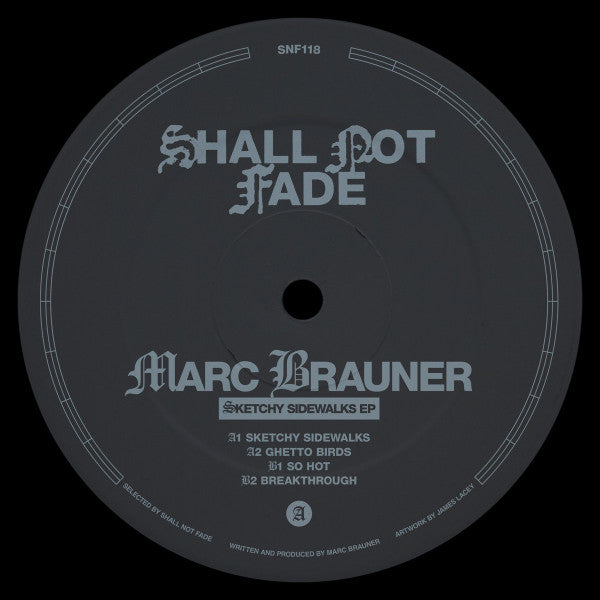 Marc Brauner : Sketchy Sidewalks EP (12", EP)