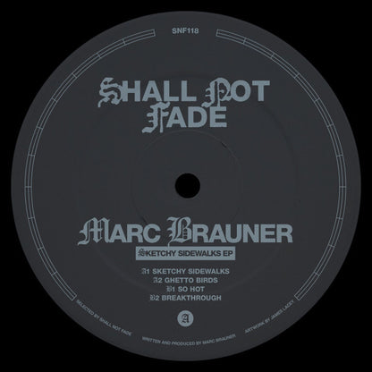 Marc Brauner : Sketchy Sidewalks EP (12", EP)