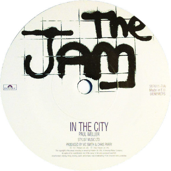 The Jam : In The City (7", Single, Ltd, RE, 25t)
