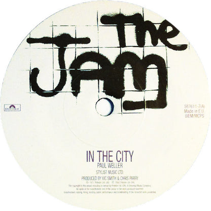 The Jam : In The City (7", Single, Ltd, RE, 25t)