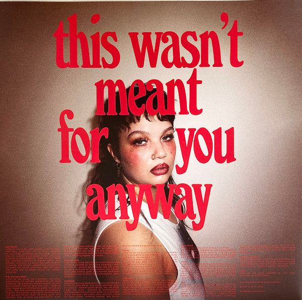 Lola Young : This Wasn't Meant For You Anyway (LP, Album, Red)