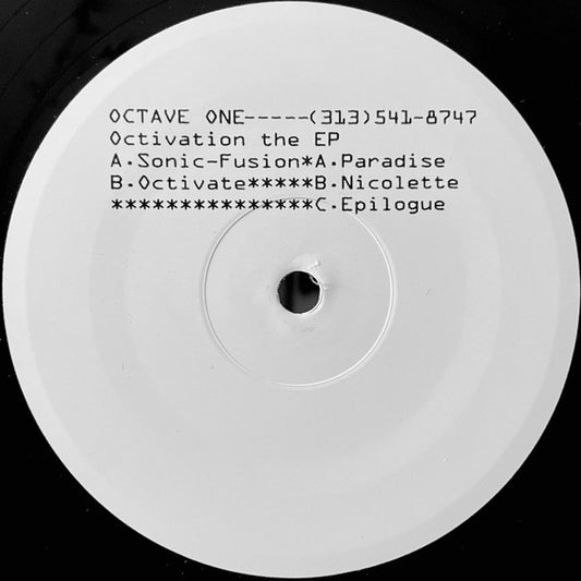 Octave One : Octivation The EP (12", EP, RP)