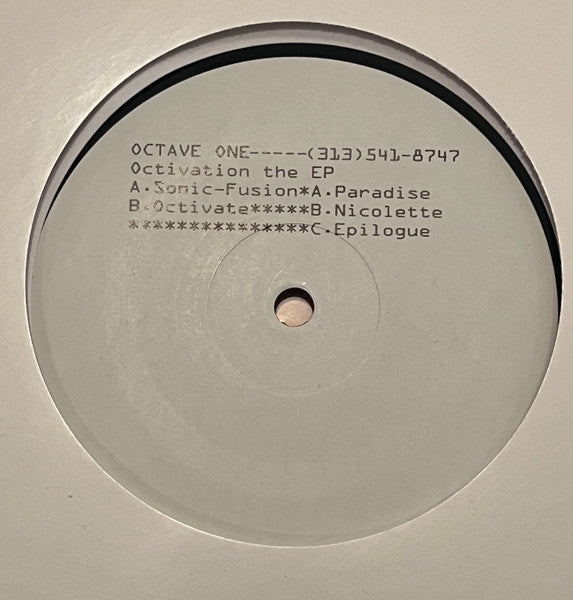 Octave One : Octivation The EP (12", EP, RP)