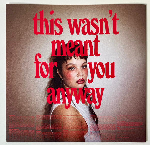 Lola Young : This Wasn't Meant For You Anyway (LP, Album, Ltd, Red)