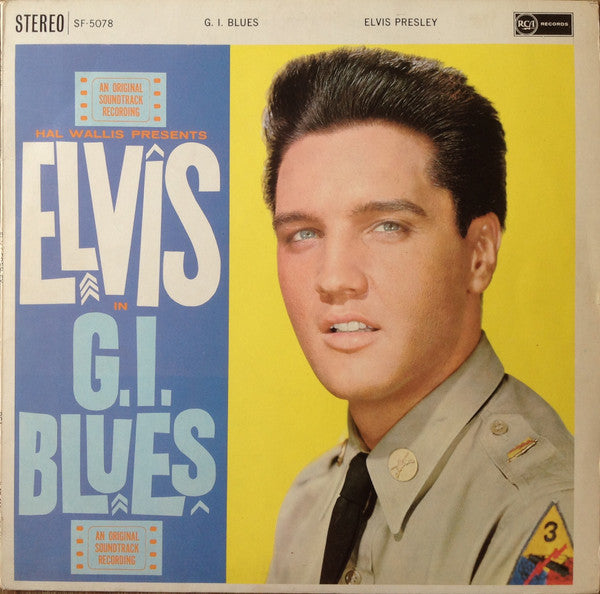 Elvis Presley : G.I. Blues (LP, Album, RE)