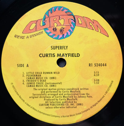 Curtis Mayfield : Super Fly (LP, RE, 180)