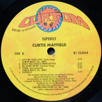 Curtis Mayfield : Super Fly (LP, RE, 180)