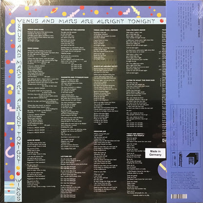 Wings (2) : Venus And Mars (LP, Album, Ltd, RE, RM, 50t)