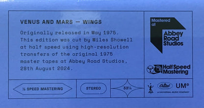 Wings (2) : Venus And Mars (LP, Album, Ltd, RE, RM, 50t)