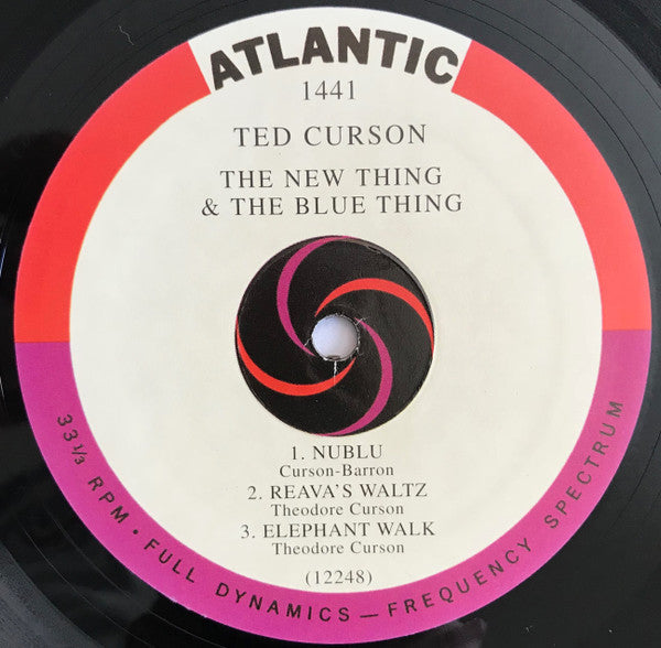 Ted Curson : The New Thing & The Blue Thing (LP, Album, RE)