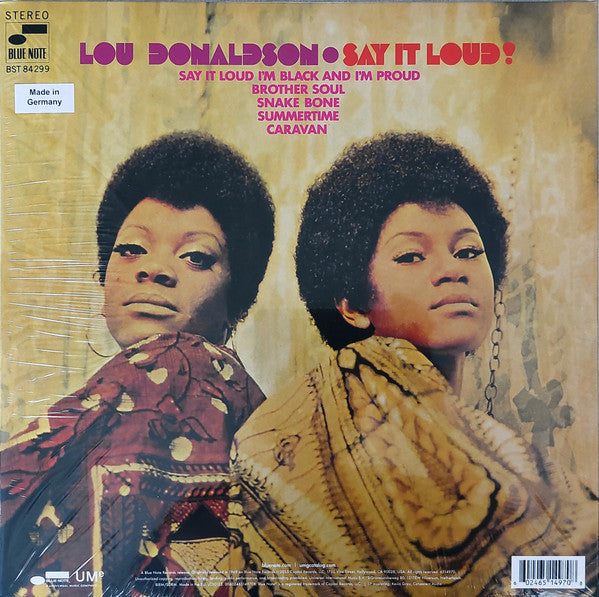 Lou Donaldson : Say It Loud! (LP, Album, RE, 180)