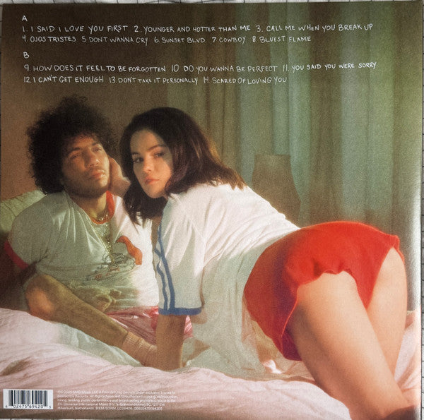 Selena Gomez & Benny Blanco (3) : I Said I Love You First (LP, Album, Red)