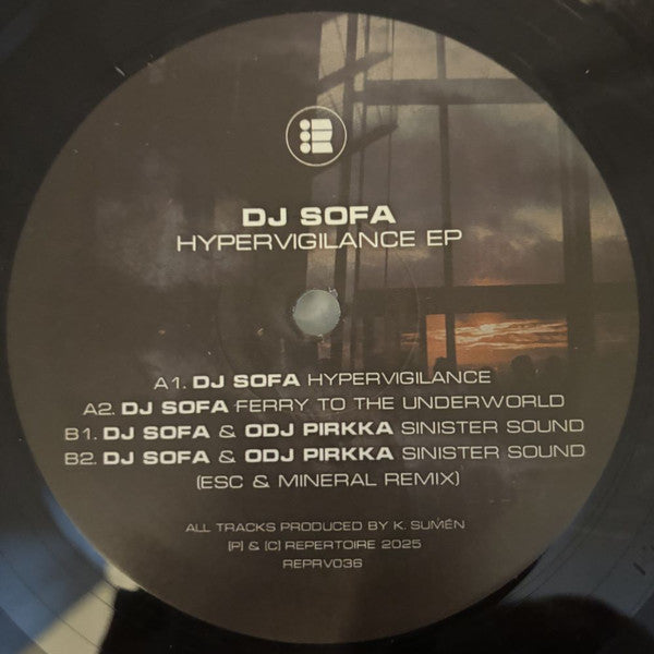 DJ Sofa (2), ODJ Pirkka : Hypervigilance Ep (12", EP, Smo)