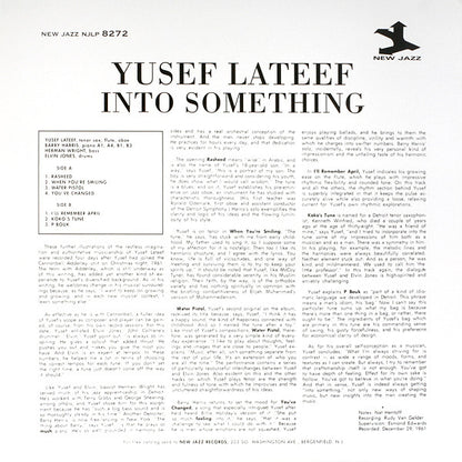 Yusef Lateef : Into Something (LP, Album, RE)