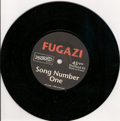 Fugazi : 3 Songs (7", EP, RE, RM, $4 )