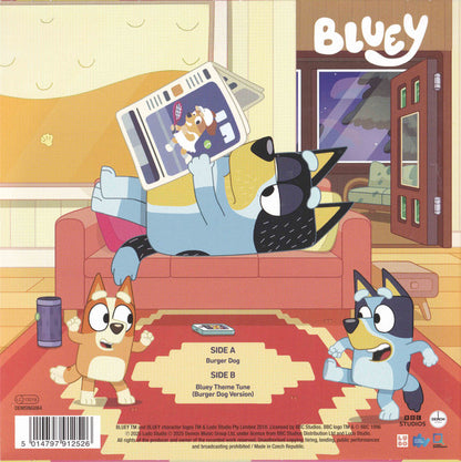 Joff Bush, The Bluey Music Team : Burger Dog (7", RSD, Single, Ltd, Pic)