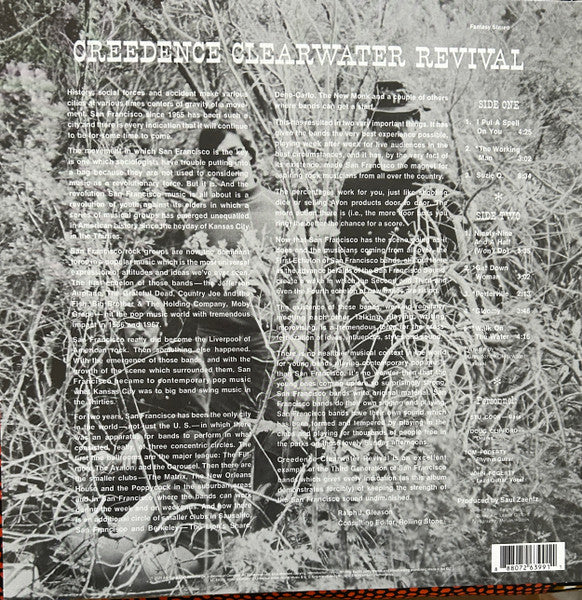 Creedence Clearwater Revival : Creedence Clearwater Revival (LP, Album, RE, Blu)