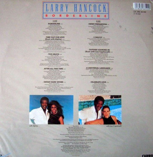 Larry Hancock (2) : Borderline (LP, Album)